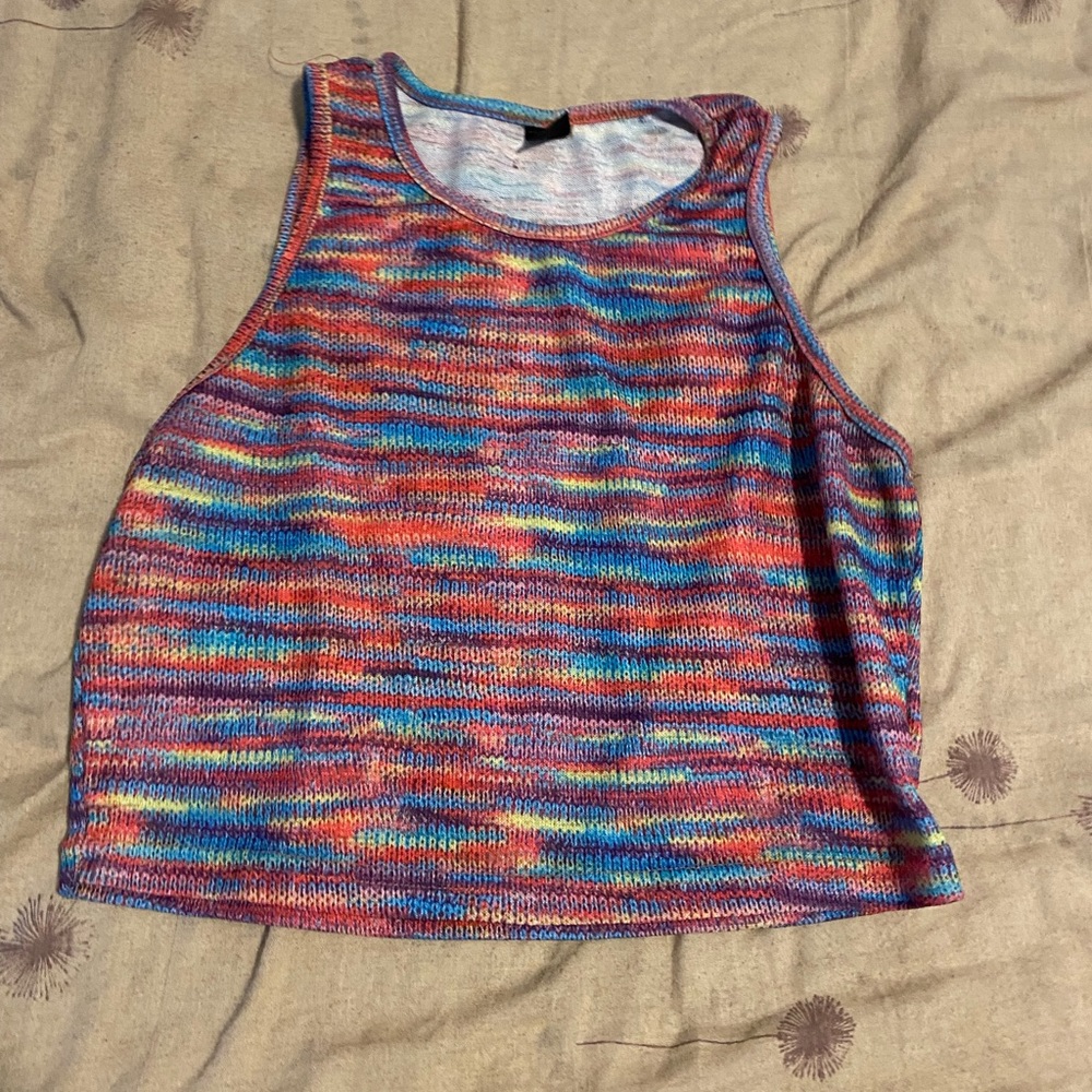Rainbow Crop Top 🌈